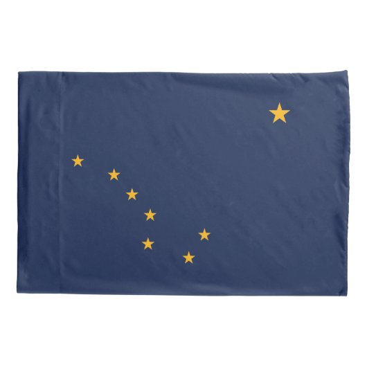 アラスカ州旗 枕カバー (裏面)