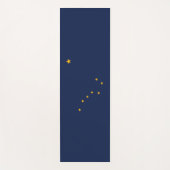 アラスカ州旗(米国州)（アラスカ） ヨガマット (正面)