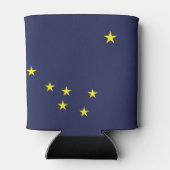 アラスカ州旗 缶クーラー (裏面)