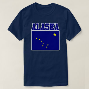 アラスカ州旗Tシャツ Tシャツ