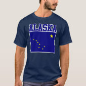 アラスカ州旗Tシャツ Tシャツ (正面)