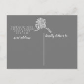 アラスカ州移動案内ポストカード 案内ポストカード (裏面)