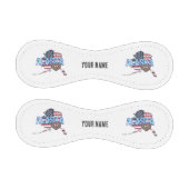 アラスカ州統一された州マップヴィンテージUSA 野球ボール (パネル)