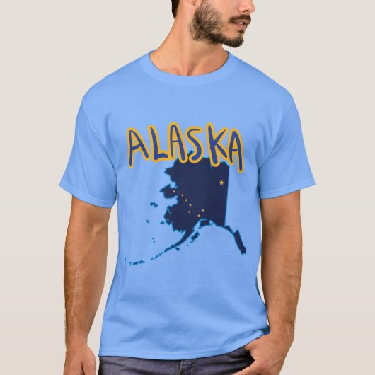アラスカ州1 Tシャツ (正面)