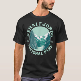 アラスカ州 ケナイ・フィヨルド国立公園 ヴィンテージ Tシャツ