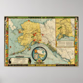 アラスカ州 ポスター (正面)