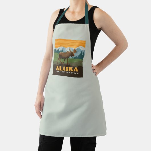 アラスカ州 | Frontier Moose エプロン (インサイチュ)
