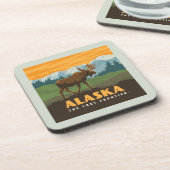アラスカ州 | Frontier Moose コースター (左側)