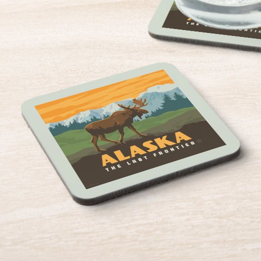 アラスカ州 | Frontier Moose コースター (左側)