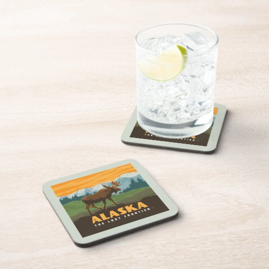 アラスカ州 | Frontier Moose コースター (右側)