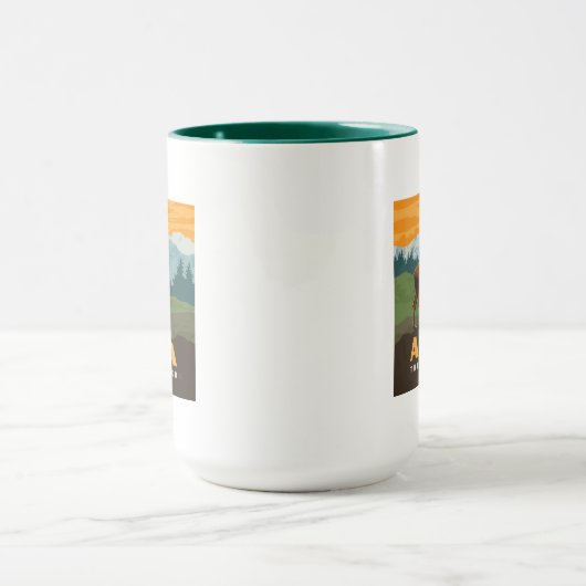 アラスカ州 | Frontier Moose マグカップ (中央)