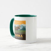 アラスカ州 | Frontier Moose マグカップ (正面左)
