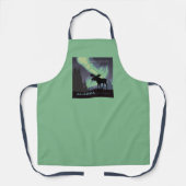 アラスカ州 | Northern Lightsムース エプロン (正面)