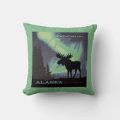 アラスカ州 | Northern Lightsムース クッション (正面)