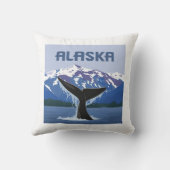 アラスカ州 | Whale Tale クッション (裏面)