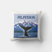 アラスカ州 | Whale Tale クッション (正面)