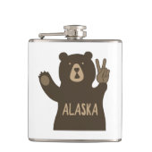 アラスカ平和ベア フラスク (正面)