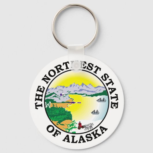 アラスカ徴候 キーホルダー (正面)