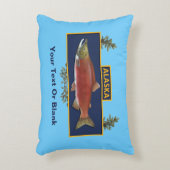 アラスカ戦闘漁師バッジ アクセントクッション (正面(垂直))