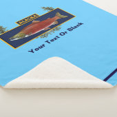 アラスカ戦闘漁師バッジ シェルパブランケット (3/4)