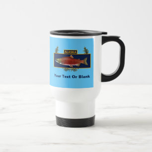 アラスカ戦闘漁師バッジ トラベルマグ