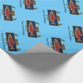 アラスカ戦闘漁師バッジ ラッピングペーパー (コーナー)