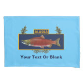 アラスカ戦闘漁師バッジ 枕カバー (正面)