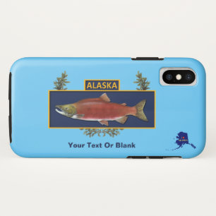 アラスカ戦闘漁師バッジ iPhone XSケース