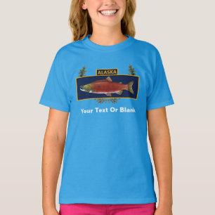 アラスカ戦闘漁師バッジ Tシャツ