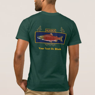アラスカ戦闘漁師バッジ Tシャツ