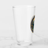 アラスカ旅行アートバッジ タンブラーグラス (右)