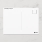 アラスカ旅行芸術はがき、アラスカを訪問！ ポストカード (裏面)