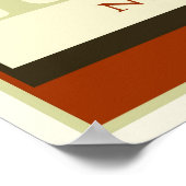 アラスカ旅行 ポスター (角)