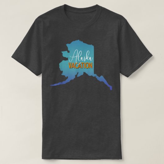 アラスカ春夏秋冬グループバケーション Tシャツ (デザイン正面)