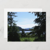 アラスカ景観美しいアラスカ写真 (正面/裏面)