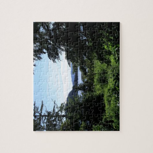 アラスカ景観美しいアラスカ写真 ジグソーパズル (縦)