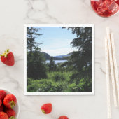 アラスカ景観美しいアラスカ写真 スタンダードランチョンナプキン (インサイチュ)