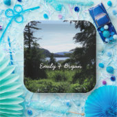 アラスカ景観美しいアラスカ写真 ペーパープレート (パーティー)