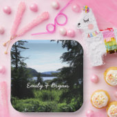 アラスカ景観美しいアラスカ写真 ペーパープレート (パーティー)