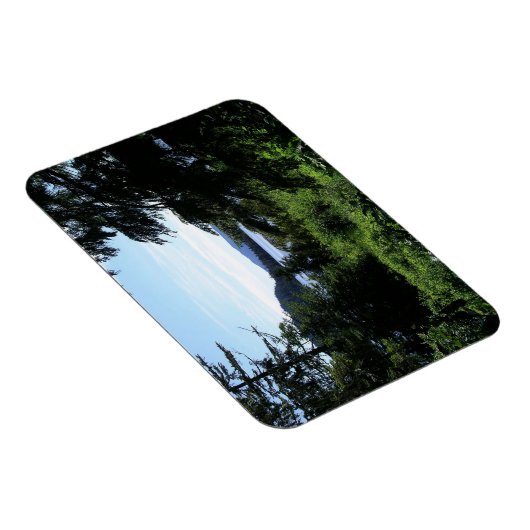 アラスカ景観美しいアラスカ写真 マグネット (右側)