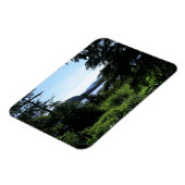 アラスカ景観美しいアラスカ写真 マグネット (左側)