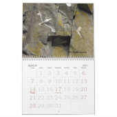 アラスカ暦の鳥 カレンダー (3月 2027)