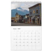 アラスカ暦 カレンダー (3月 2027)
