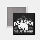 アラスカ最後のフロンティアホッキョクグマ マグネット (正面/裏面)