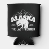 アラスカ最後のフロンティアホッキョクグマ 缶クーラー (正面)