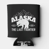 アラスカ最後のフロンティアホッキョクグマ 缶クーラー (裏面)