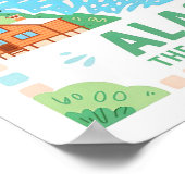 アラスカ最後のフロンティアUSA夏の旅行 ポスター (角)