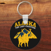 アラスカ最後の辺境 キーホルダー (正面)