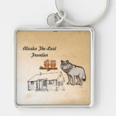 アラスカ最後の辺境 キーホルダー (正面)