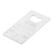 アラスカ最後の辺境 クレジットカード栓抜き (裏面アングル)